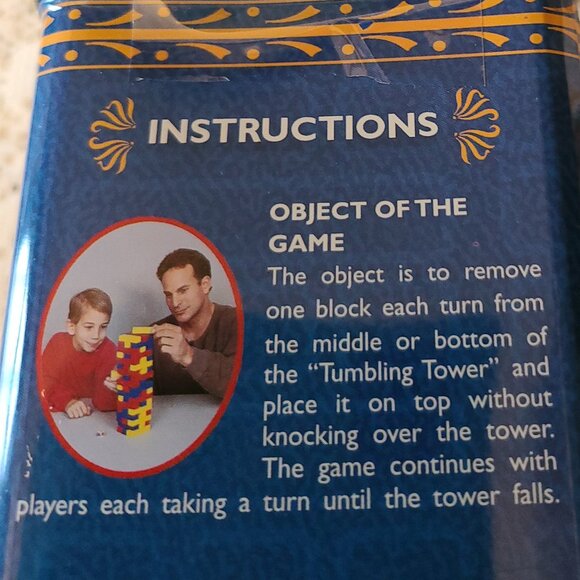COLLECTOR'S RAINBOW TUMBLING TOWER BY CARDINAL  FROM1999 - Picture 5 of 7
